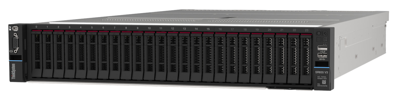 Сервер Lenovo ThinkSystem SR655 V3 (7D9ECTOHWW). Конфигурируемая комплектация сервера