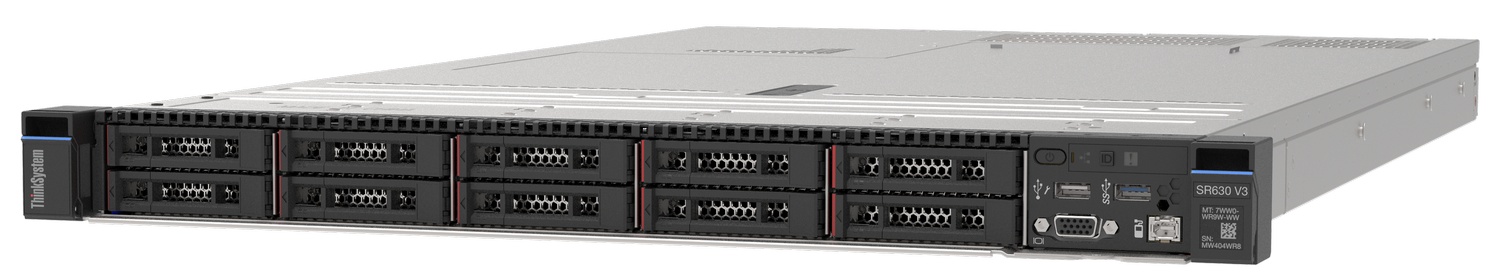 Сервер Lenovo ThinkSystem SR630 V3 (7D73A02VEA). Фиксированная комплектация сервера