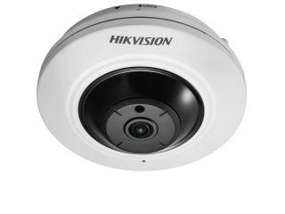 DS-2CD2955FWD-IS - 5Мп fisheye IP-камера с ИК-подсветкой до 8м Hikvision